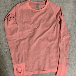 Lululemon Ivivva Light Bleached Coral Tech Shirt